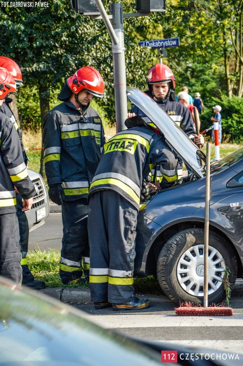 Wjechał pod tramwaj