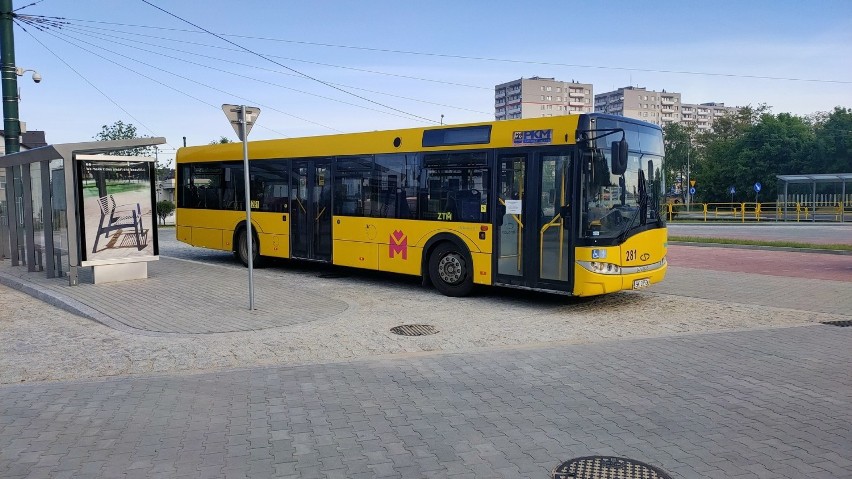 We wtorek 1 czerwca pierwsze autobusy pojawiły się na nowym...