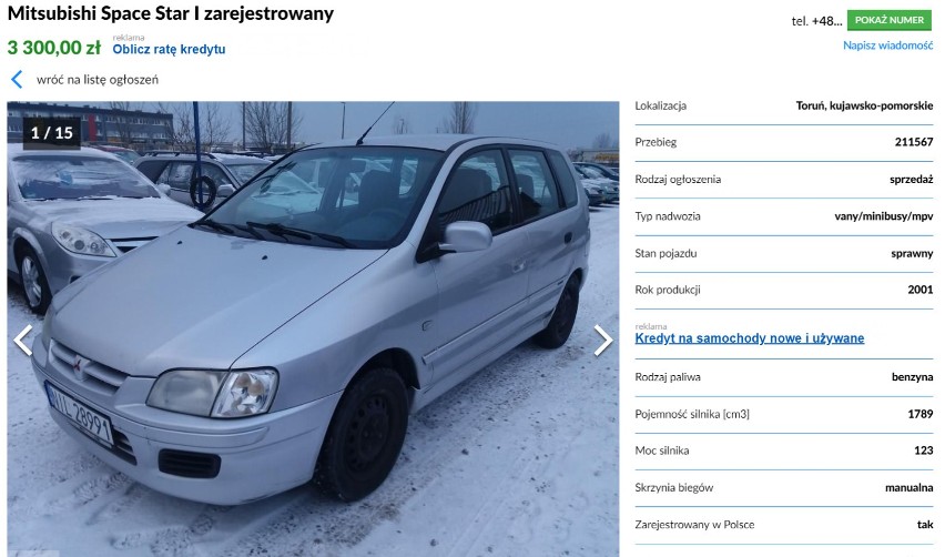 Czy mając 5 tysięcy złotych damy radę kupić auto w Toruniu?...