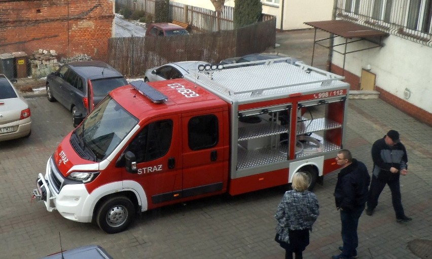 Nowy wóz strażaków ze Skoków