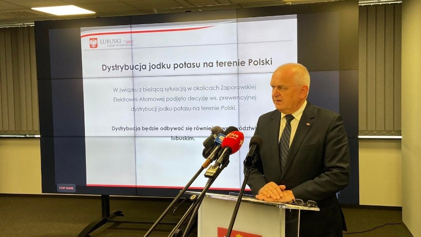 Tabletki z jodkiem potasu są już w województwie lubuskim.