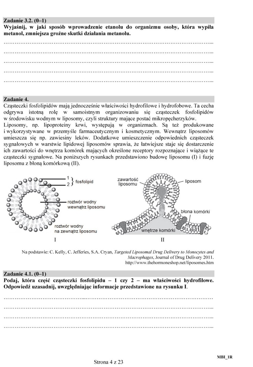 Matura 2016 z Biologii - poziom rozszerzony [nowa matura]