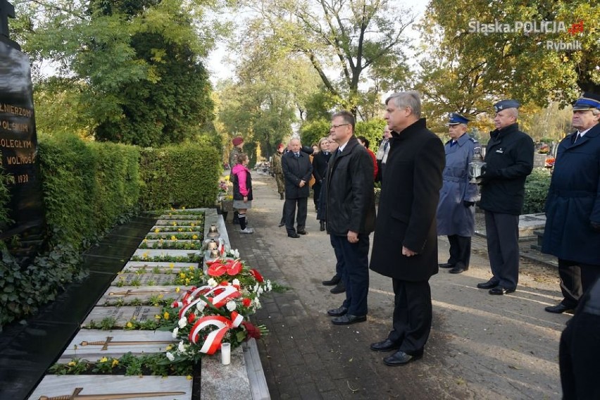 Policja w Rybniku: uczcili pamięć poległych żołnierzy
