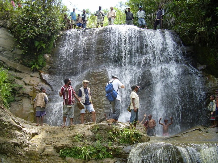 Wodospad w Yalu.