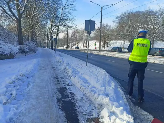 Akcja "Bezpieczny pieszy" na toruńskich drogach.