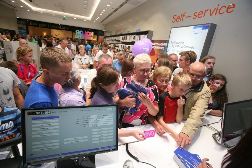 Samsung Saturn Store: Galeria Katowicka. Otwarcie 7.08.2014