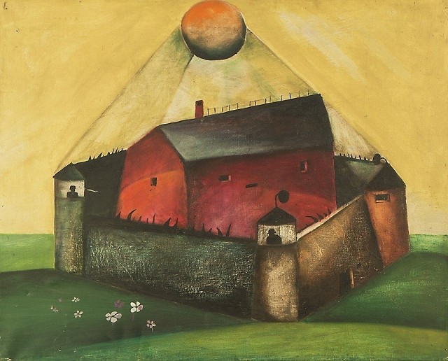 Czesław Wieczorek, Zatrzymany czas, 1965, olej, płótno, 61x75 cm