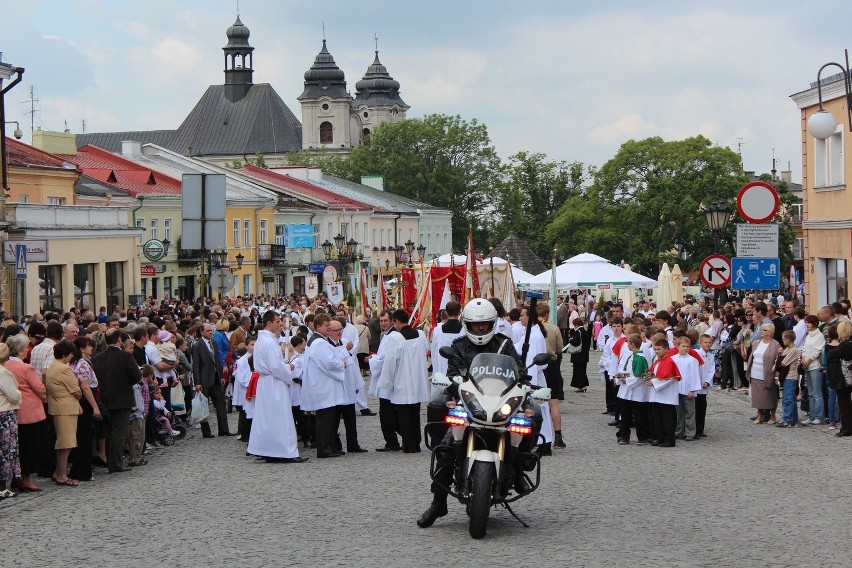 Chełm: Procesja z okazji Bożego Ciała. Zdjęcia