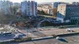 Kraków. Ulica Barska i słynny przejazd pod hotelem Forum rozkopany. Powstaje tu droga do... nowego hotelu!