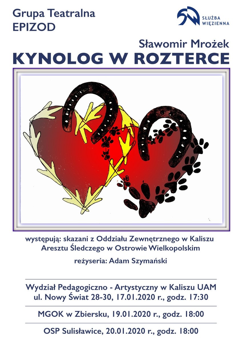 Osadzeni z grupy teatralnej "EPIZOD" z Aresztu Śledczego w Ostrowie wystawią sztukę Mrożka