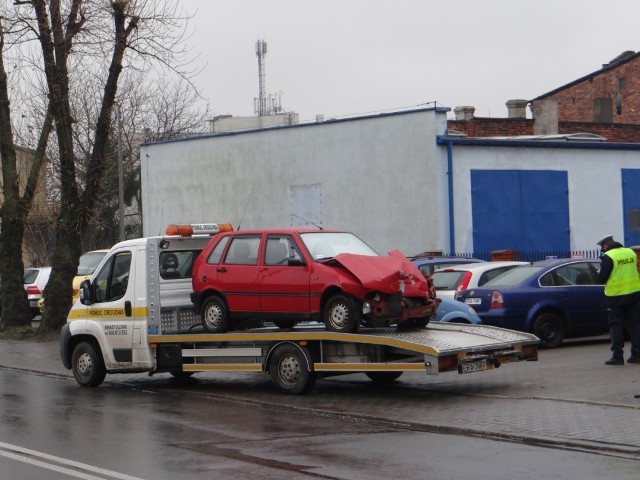 Wypadek na ul. Mickiewicza w Radomsku