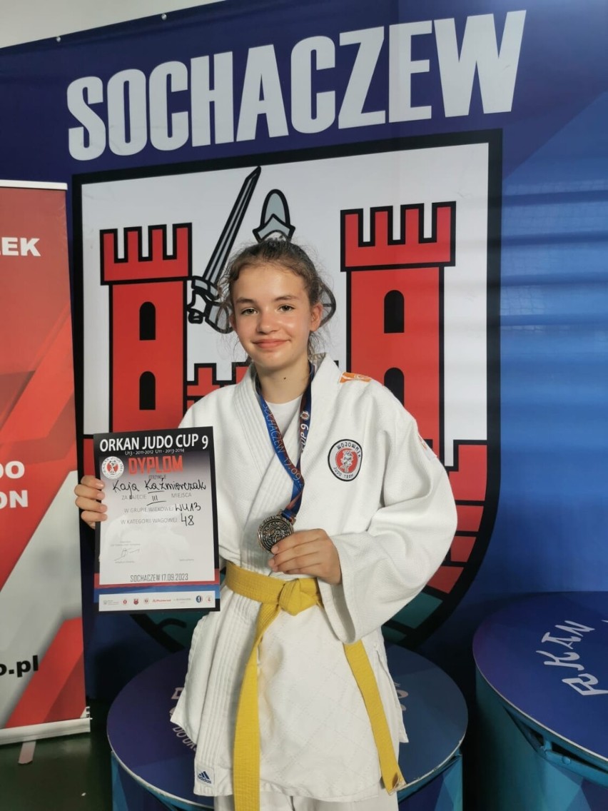 Kaja Kaźmierczak z Orkan Judo Cup wróciła do domu z brązowym medalem