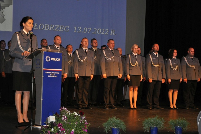 Awanse, wyróżnienia i ważne podsumowania - w Kołobrzegu świętowała policja