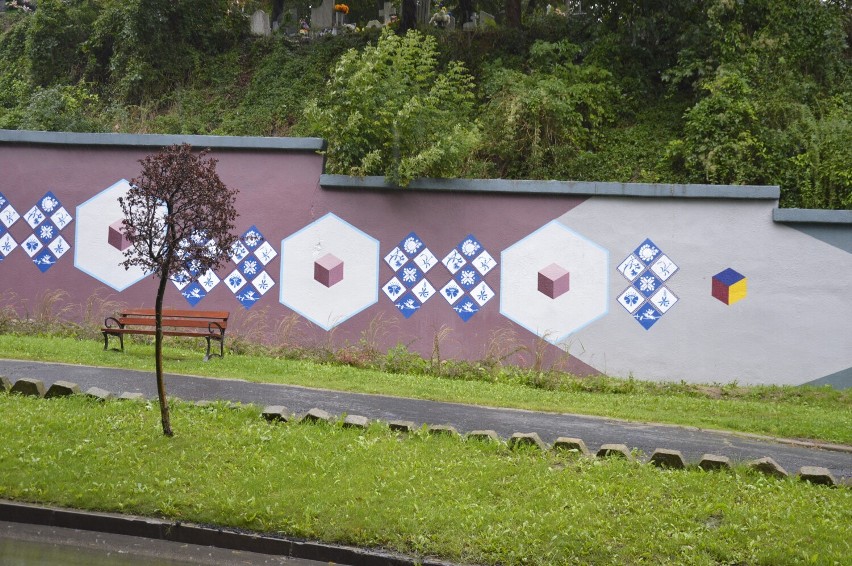 Mural w Dzierzgoniu