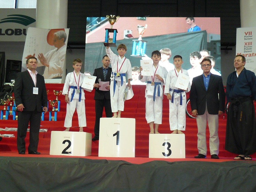 XIII Puchar Polski Dzieci w Karate Tradycyjnym w Lublinie. Medale włocławskich karateków