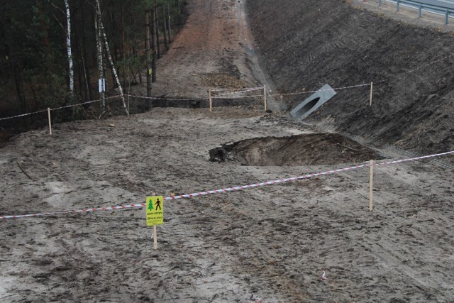 Zapadlisko w Bolesławiu