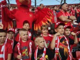 Młodzi kibice z Opatówka pojechali na mecz Widzewa. To dla fanów piłki nożnej najlepszy prezent na Dzień Dziecka. ZDJĘCIA