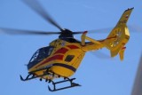 Lądowanie helikoptera LPR w Lędzinach. 99-latka zasłabła u fryzjera