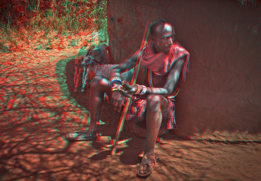 Kenia. Masajski znachor.
