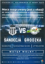 Sandecja zmierzy się z… Grodzką Spółdzielnią Mieszkaniową