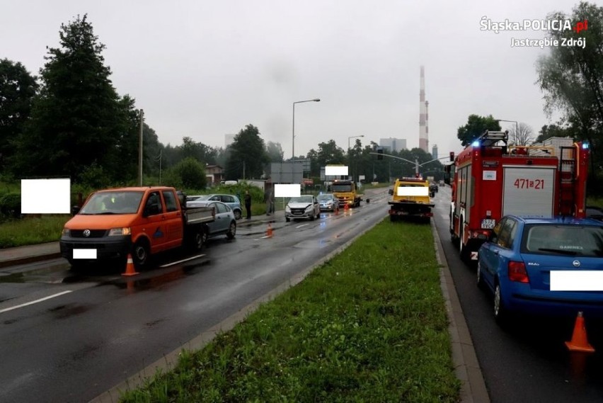 Jastrzębie-Zdrój: karambol na Pszczyńskiej. W poniedziałek...