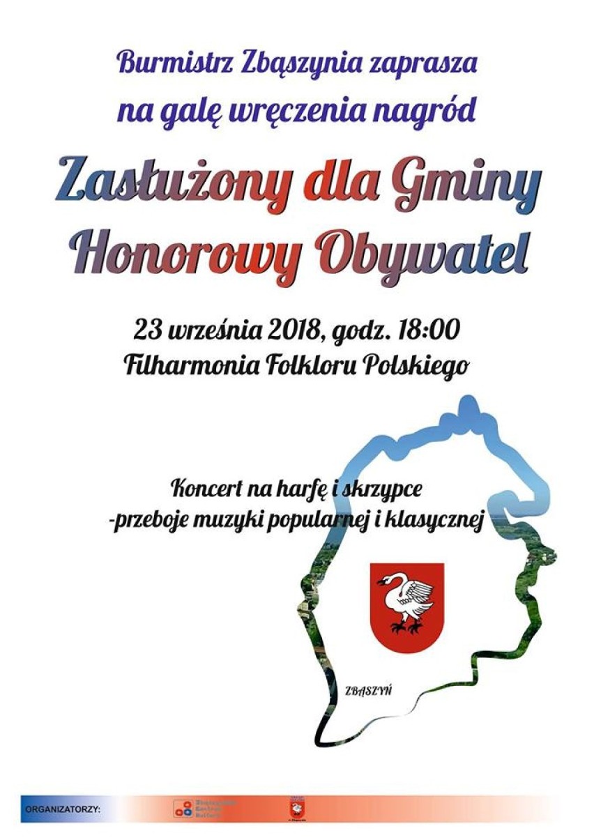 Gala wręczenia nagród "Zasłużony dla gminy Zbąszyń" i "Honorowy Obywatel Zbąszynia" 