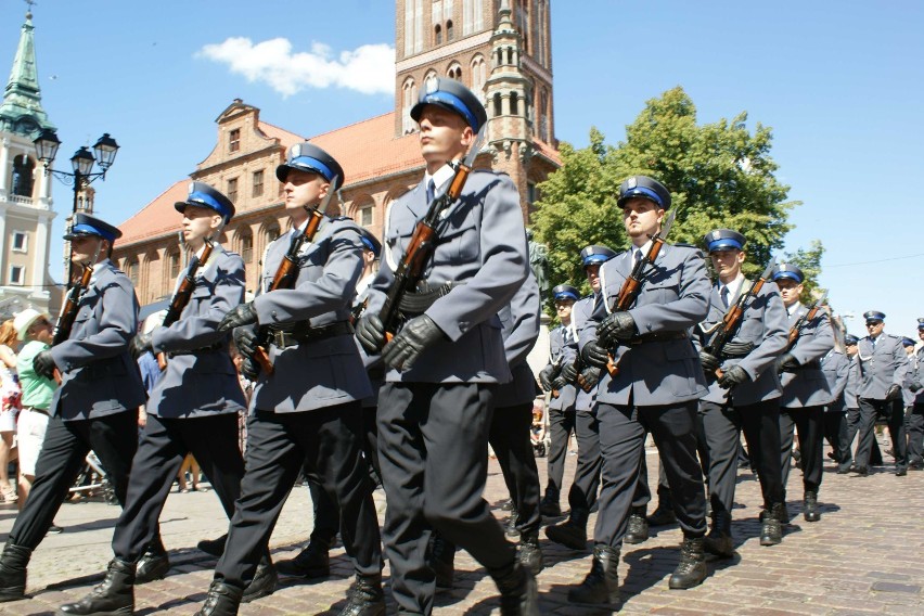 Święto Policji w Toruniu. Zobacz wideo i zdjęcia