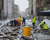 Komunikacyjny paraliż w centrum Łodzi, czyli dwa tygodnie bez tramwajów na Zachodniej i Kościuszki! 