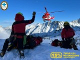 Mnóstwo wypadków na stokach narciarskich, interwencje w Tatrach. TOPR o początku ferii 