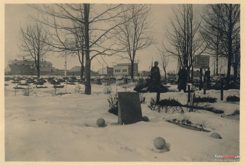 1940 , Warta na cmentarzu