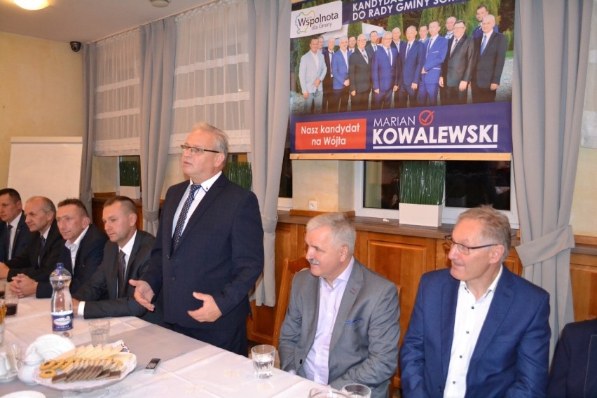 Marian Kowalewski oficjalnie kandydatem na wójta gminy Somonino