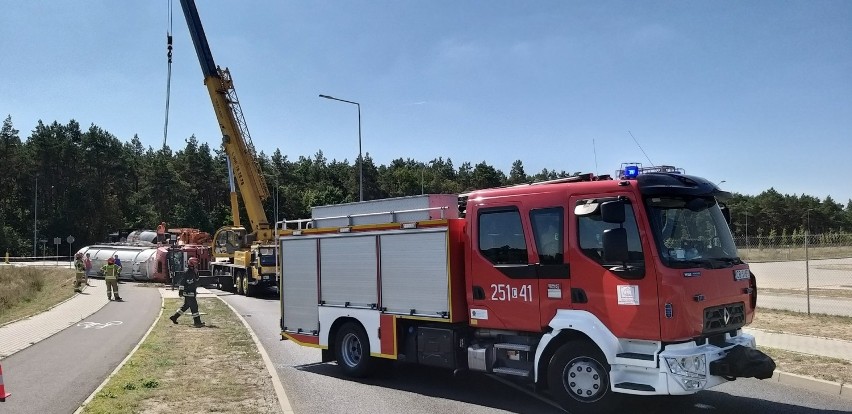 - Na ulicy Chemicznej przewrócił się wóz asenizacyjny, czyli...