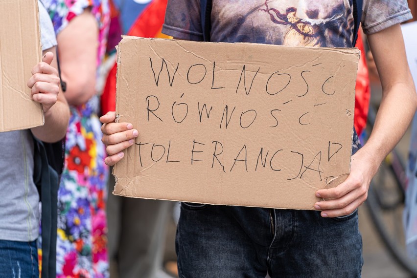 Manifestacje LGBT i KOD oraz Młodzieży Wszechpolskiej