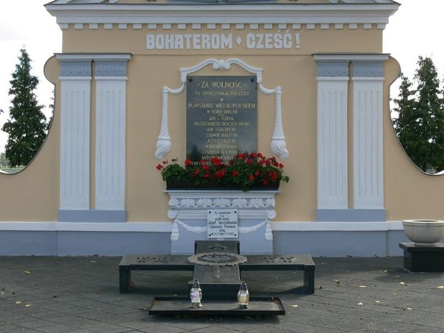 Odrestaurowano pomnik Powstańców Wielkopolskich.