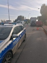 Wypadek w Starachowicach. Cztery samochody rozbite, jedna osoba ranna