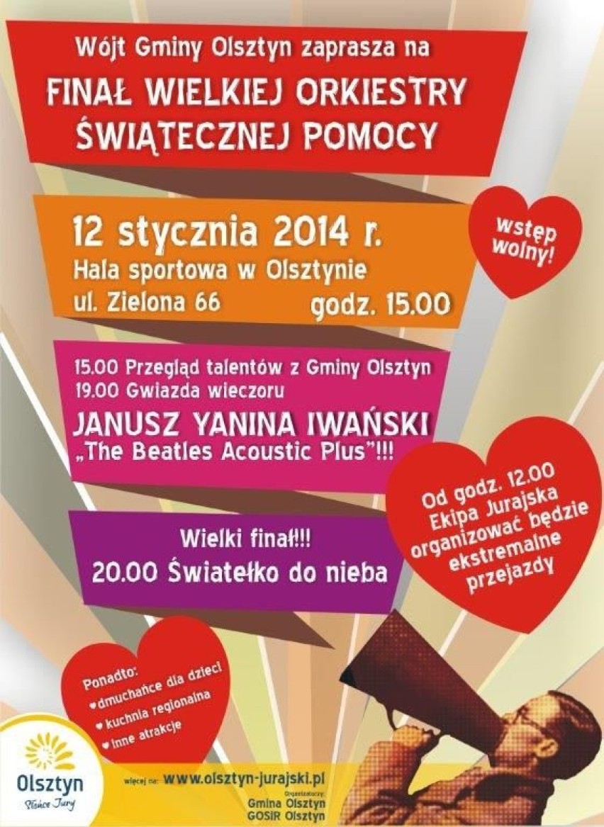 Olsztyn: WOŚP 2014