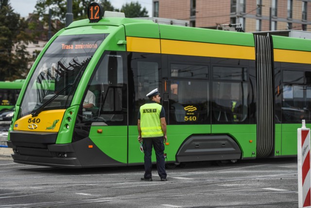 Tymczasowa zmiana trasy czeka m.in. tramwaje linii nr 12