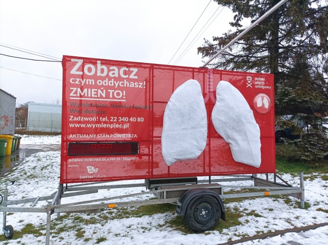 „Smogowe płuca” trafiły do dzielnicy Morgi w Mysłowicach