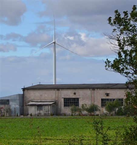 Nowy Staw: Stanął pierwszy wiatrak na budowanej farmie wiatrowej