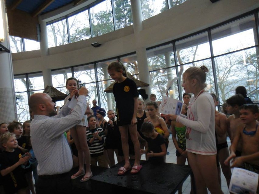 IV zawody pływackie w aquaparku