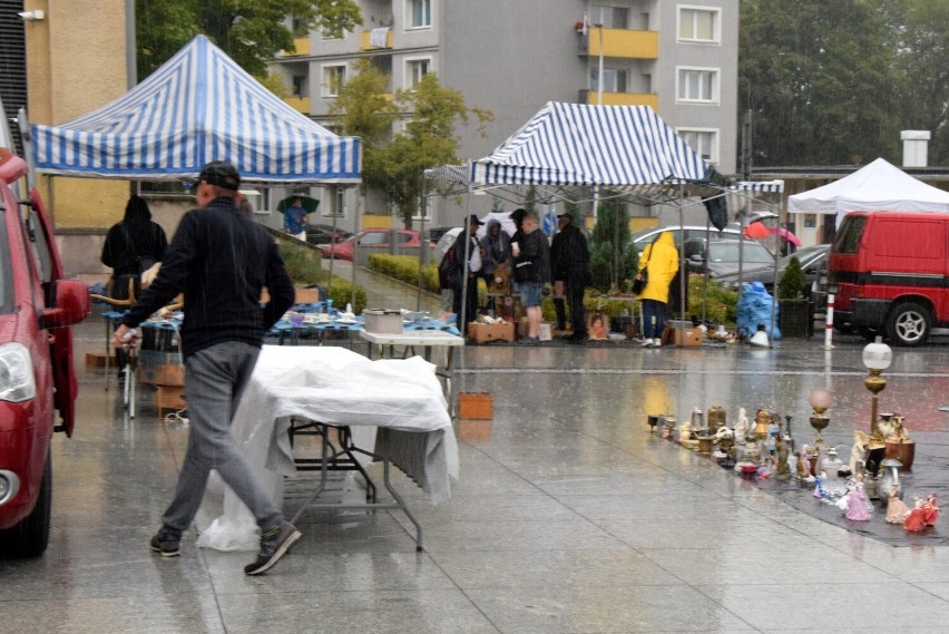 Prawdziwe skarby na giełdzie kolekcjonerskiej w Kielcach. Duże zainteresowanie pomimo deszczowej pogody. Zobacz zdjęcia