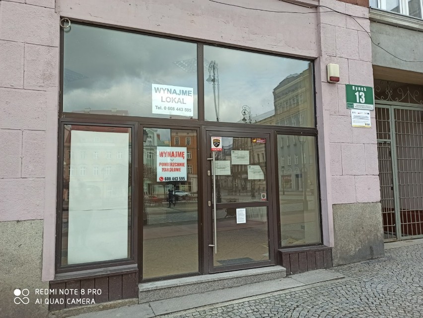 Puste lokale w rynku w Wałbrzychu. Na sprzedaż i do...
