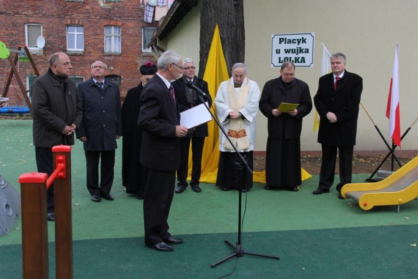 Przy Zespole Szkół Katolickich w Malborku powstał plac zabaw