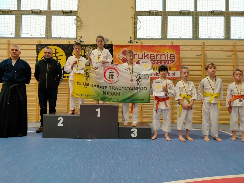 Sportowcy KK NIDAN Zielona Góra zdobyli w Gnieźnie 36...