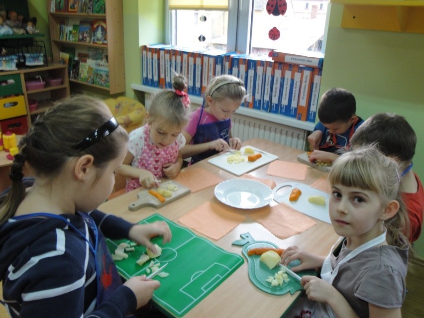 Grębocice: Przedszkolaki rządziły w kuchni! (Foto)