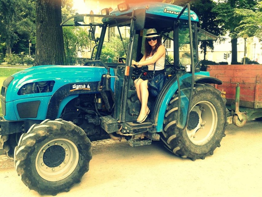 Magda Urbaniak prowadzi bloga tractormania.pl