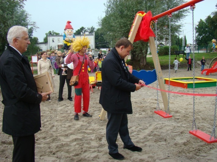 Otwarcie Placu Zabaw Muszkieterów