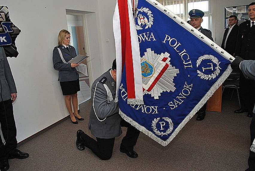 Odprawa roczna policjantów z Sanoka