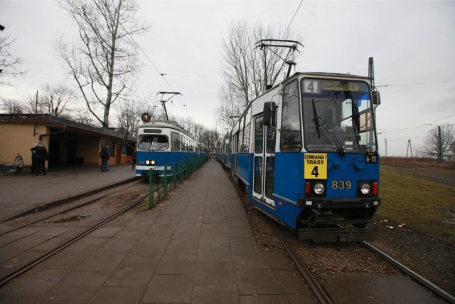 11.02.2014 krakow petla tramwajowa wzgorza krzeslawickie