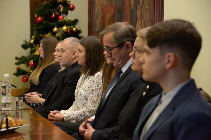 Wręczenie stypendiów Partnerskiego Miasta Roselle w...